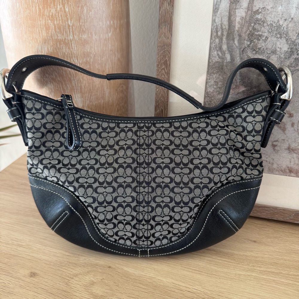 Coach Vintage Y2K Signature Hobo Bag
